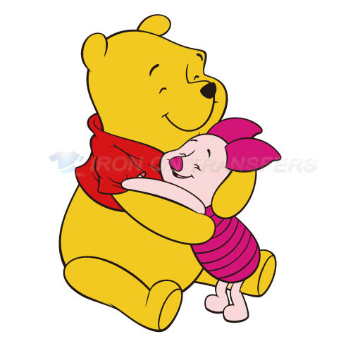 Winnie the Pooh Iron-on Stickers (Heat Transfers)NO.923